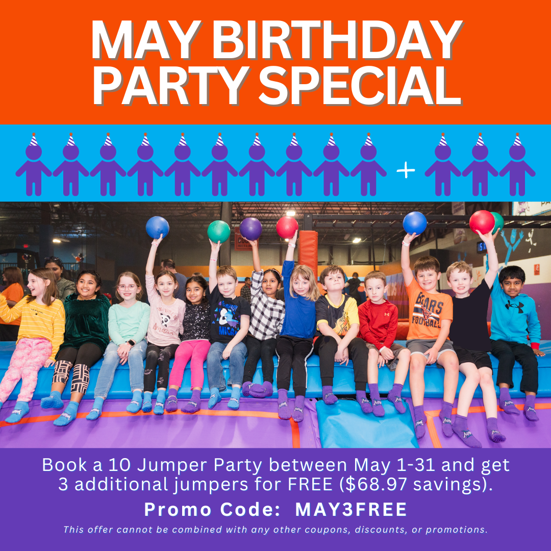 May Birthday Special at Altitude Trampoline Park in Normal, IL
